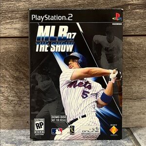 5 for $60 - Sony PlayStation 2 MLB 07 The Show demo disk